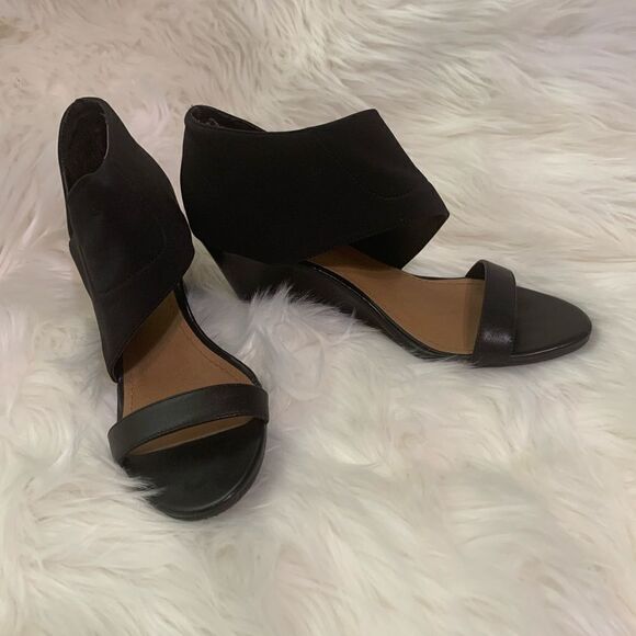 14th & Union black wedges, size 8 1/2 - Picture 10 of 14